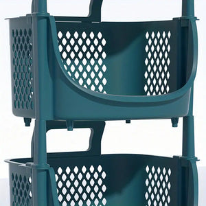 Mobile Storage Cart for Kitchen, Living Room, Bathroom Rieworkes