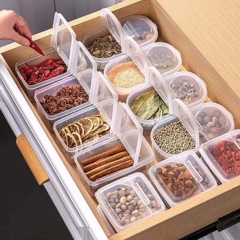Kitchen Spice Storage Box Combination Set Mimarta