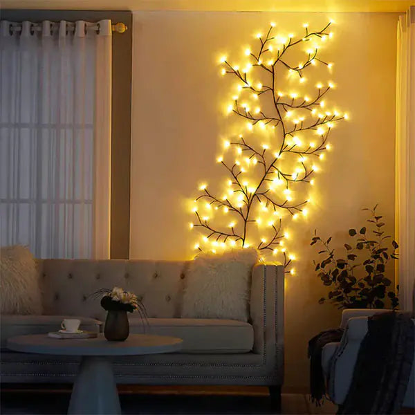 Led Light  Room Decor Tree Vines Rieworkes