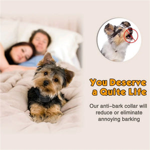 Automatic Anti Bark Barking Dog Shock Control Collar Device Large Medium Small Rieworkes