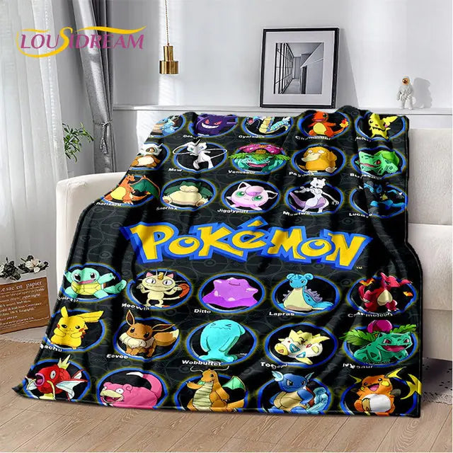 Pokemon Soft Plush Blanket Rieworkes
