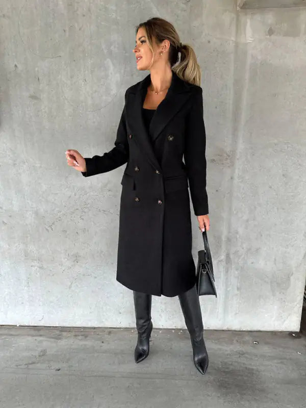 Business Casual Overcoat for Women Rieworkes