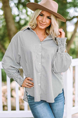 Fernanda Lantern Sleeve Shirt Rieworkes