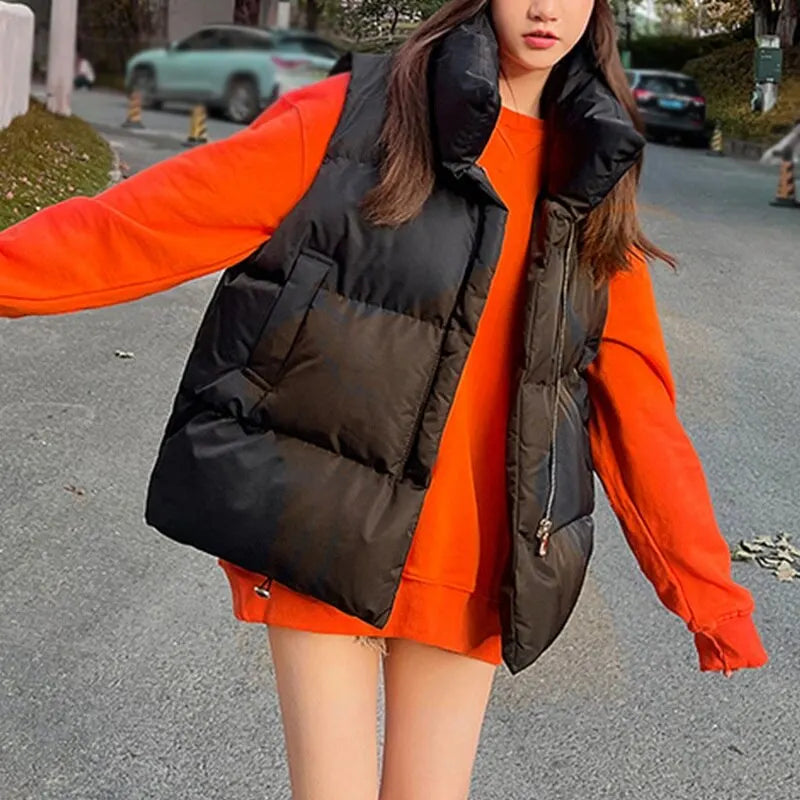Autumn Winter Y2K Vest for Women Rieworkes