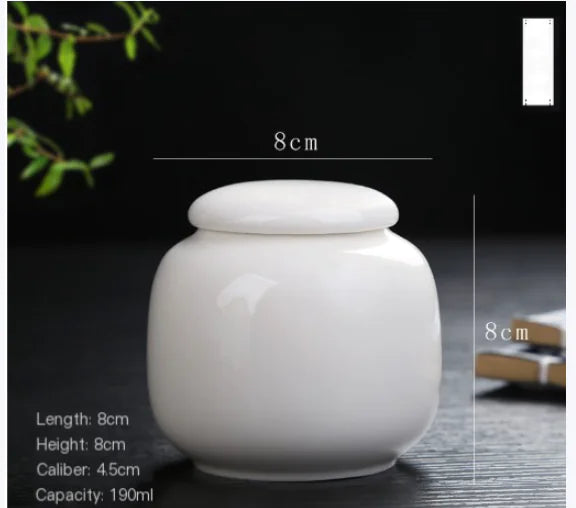 Ceramic Tea Canister for Home Furniture Mimarta