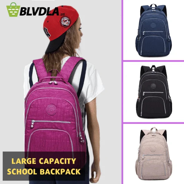 Large Capacity Travel School Backpack Rieworkes