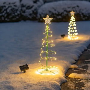 Solar LED Christmas Tree Lights Rieworkes