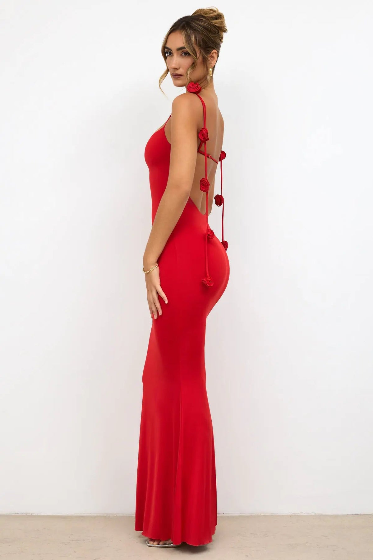 Spaghetti Backless Dress Rieworkes
