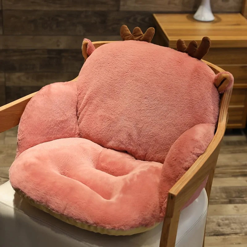 One-piece Chair Cushion: Office/Home Seat Support &amp; Backrest Rieworkes
