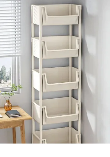Household Multi-layer Storage Rack With Wheels Mimarta