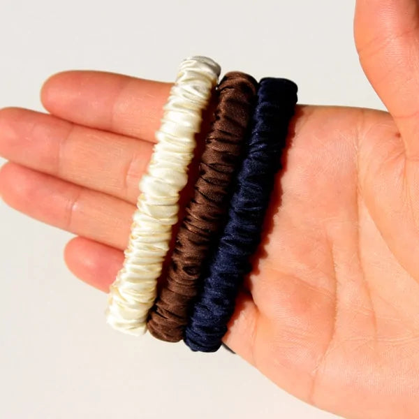 Silk Skinnies Scrunchie Set Rieworkes