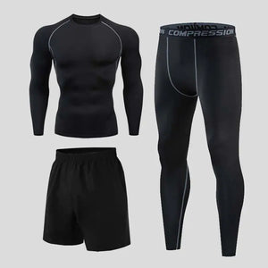 Men's Fitness Outfit Set for Gym and Running Mimarta