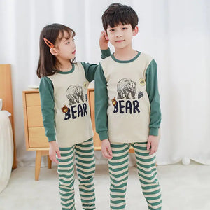 Children's Thermal Underwear Set for Autumn and Winter Mimarta