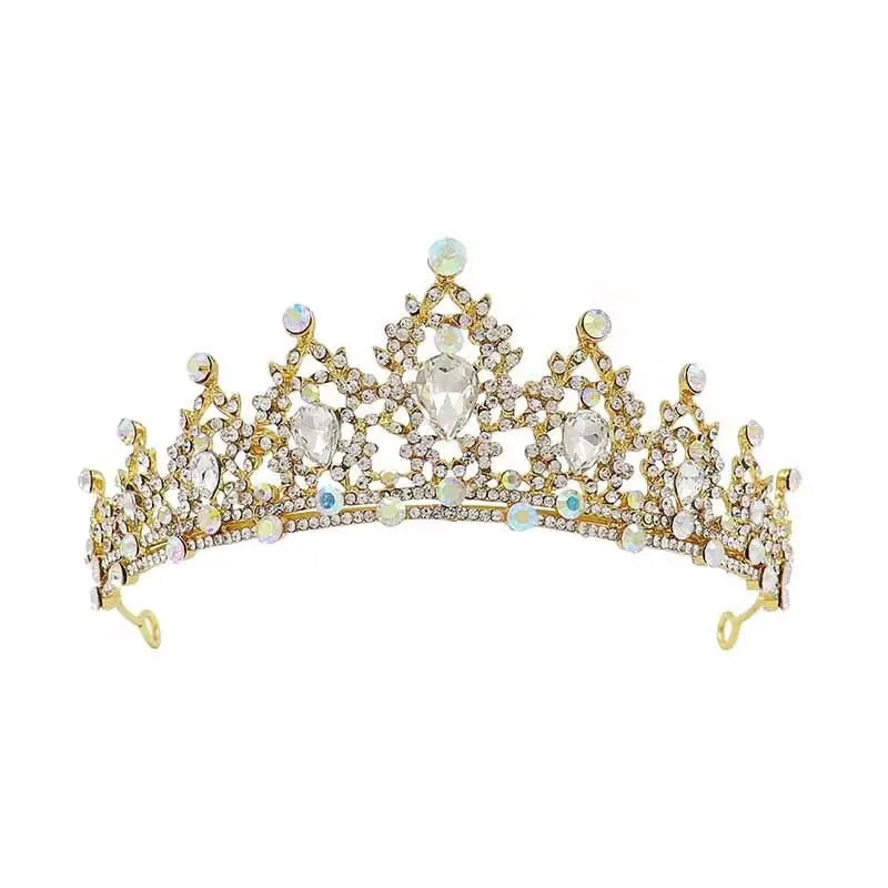 Luxury Rhinestone Bridal Crown Hair Accessory Mimarta
