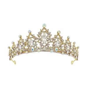 Luxury Rhinestone Bridal Crown Hair Accessory Mimarta