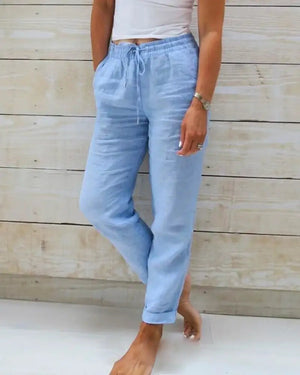 Linen Pants For Woman Rieworkes