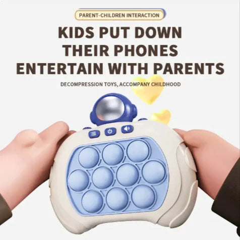 Fast Push Light-Up Bubble Game Console Rieworkes