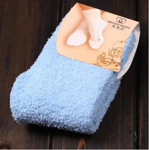 Women's Bed Socks Pure Color Rieworkes