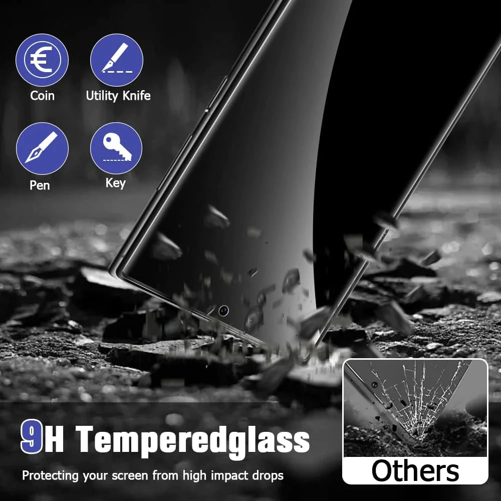 Tempered Glass Screen Protector Lens Hydrogel For Samsung S23 S22 Ultra Plus USA Rieworkes
