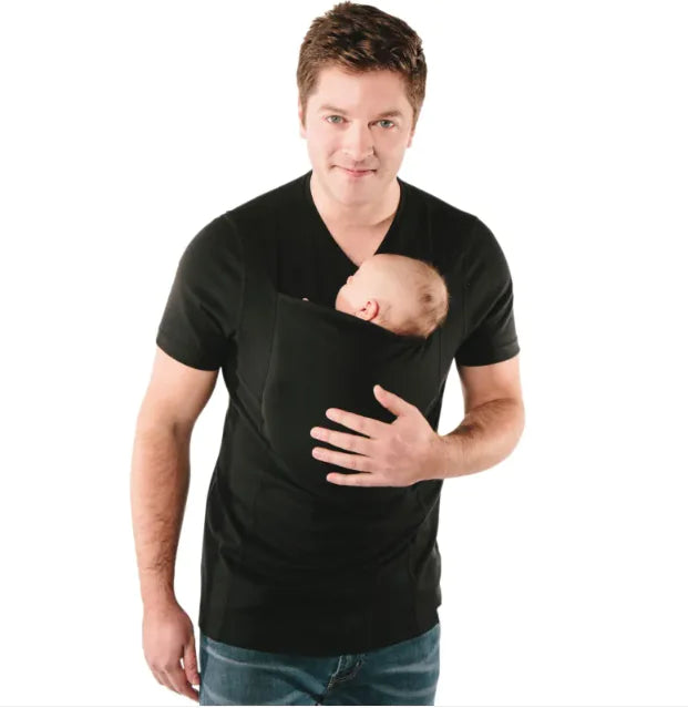 New Hot Sell Kangaroo Dad Multifunctional Clothes Mommy Casual T-Shirt Rieworkes