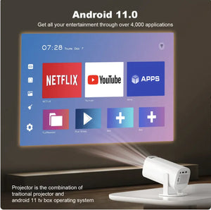 Portable 4K Household Projector Mimarta