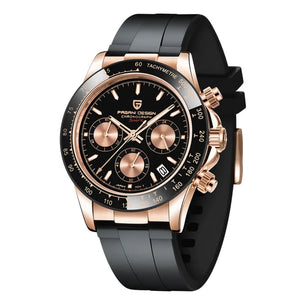 Multifunctional Waterproof Silicone Band Quartz Watch Rieworkes