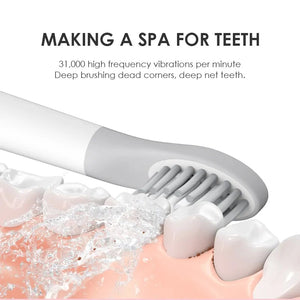 Waterproof Inductive Charging Clean Ultrasonic Smart Toothbrush Rieworkes