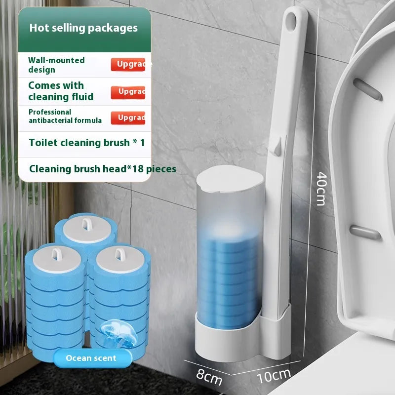 Bathroom Wall-mounted Long Handle Household Cleaning Sets Mimarta