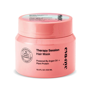 Eva NYC Therapy Session Hair Mask, Deep Conditioning Hair Mask Infused with Argan Oil and Plant Protein, 16.9 fl oz 16.9 Fl Oz (Pack of 1) Rieworkes
