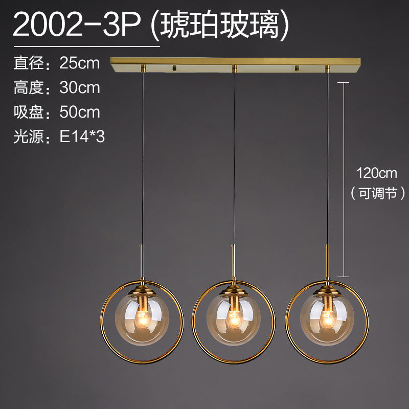Nordic Modern Minimalist Glass Pendant Light Mimarta
