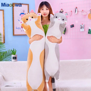 Cute Cat Pillow Plush Toys Rieworkes