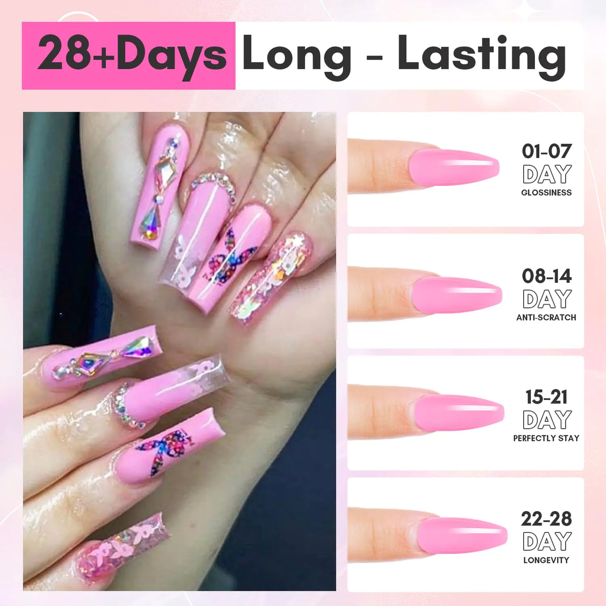 Makartt Poly Nail Gel-50ML Fondant Pink Gel Builder for Trendy Color Nail Extension Strengthener 3D Diy Hard Gel Manicure Nail Art Supplies Salon Home Stuff Rieworkes