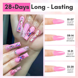 Makartt Poly Nail Gel-50ML Fondant Pink Gel Builder for Trendy Color Nail Extension Strengthener 3D Diy Hard Gel Manicure Nail Art Supplies Salon Home Stuff Rieworkes