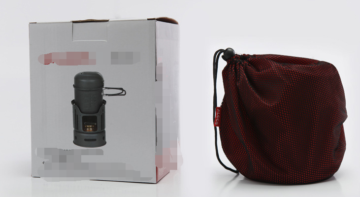 Outdoor Windproof Alcohol Stove with Camping Pot Set Mimarta