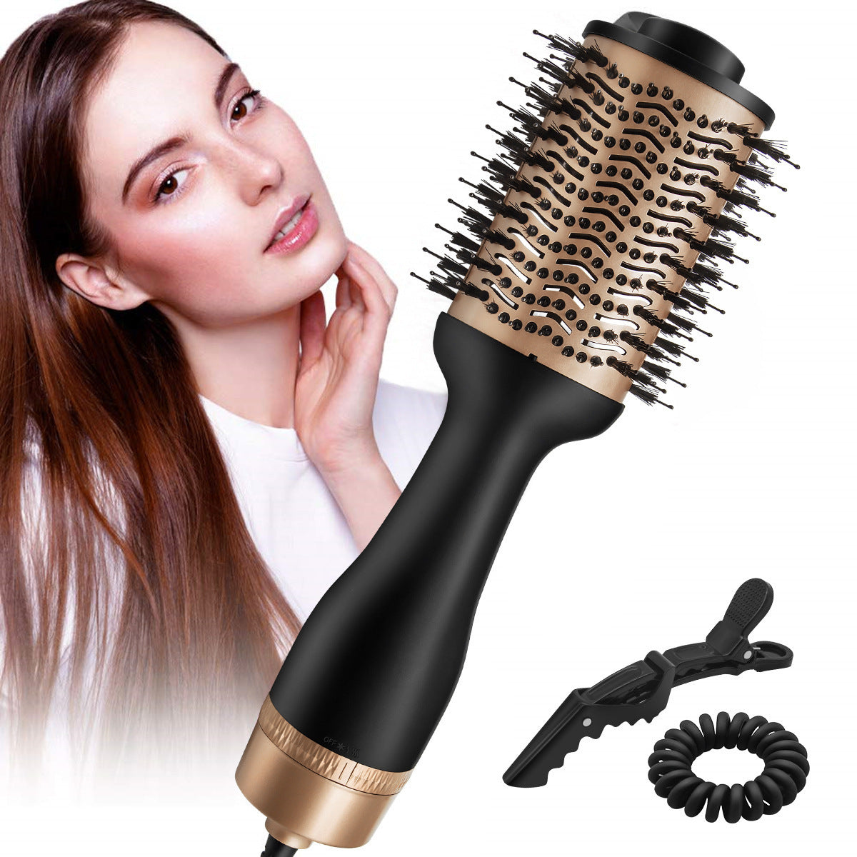 Hot Air Comb Hair Straightener Combo Mimarta