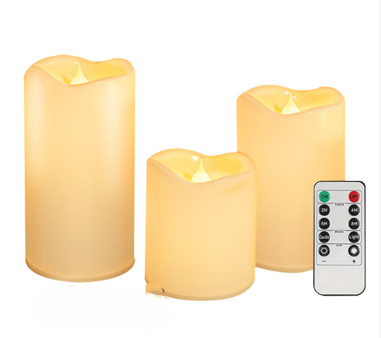 Remote Control Color Changing Plastic Candles Mimarta
