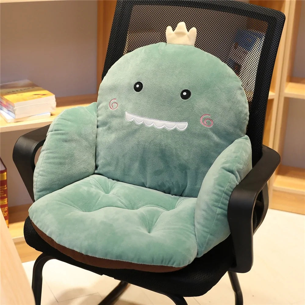 One-piece Chair Cushion: Office/Home Seat Support &amp; Backrest Rieworkes