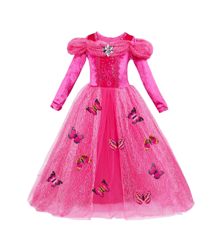Cinderella Halloween Dress for Girls - Princess Costume Mimarta