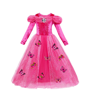 Cinderella Halloween Dress for Girls - Princess Costume Mimarta