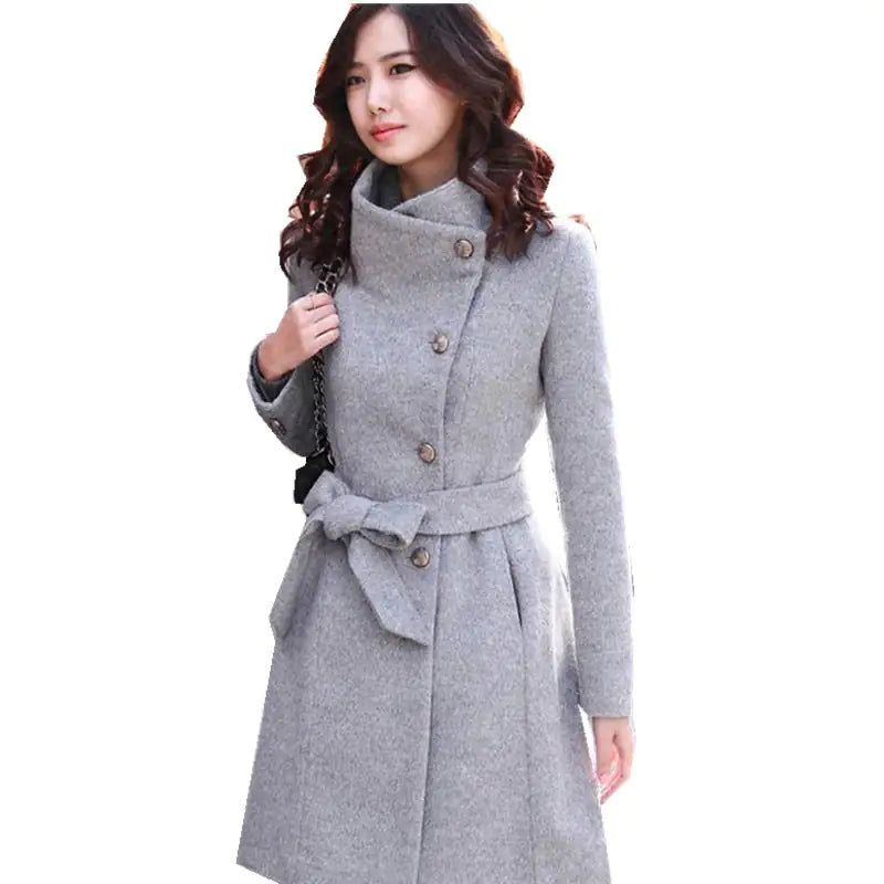 Winter Cashmere Long Women's Coat Rieworkes
