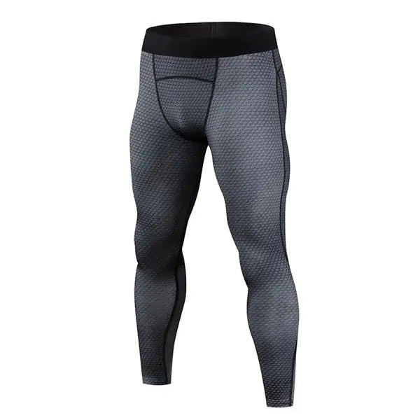 Men's Compression Running Tights: New Fitness Gym Leggings Rieworkes