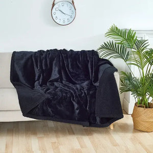 Romantic Couple Winter Blanket Rieworkes