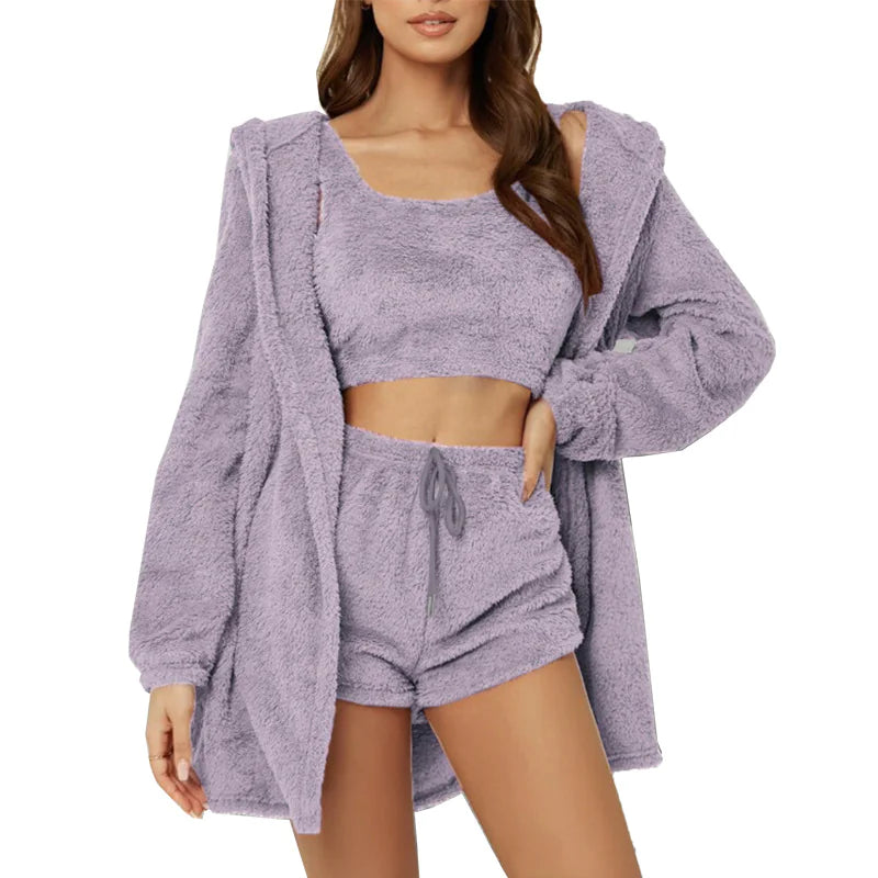 3-Piece Hooded Winter Set Mimarta