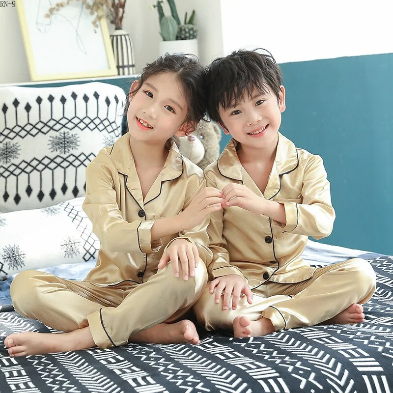 Spring Pajamas Suit For Children Rieworkes