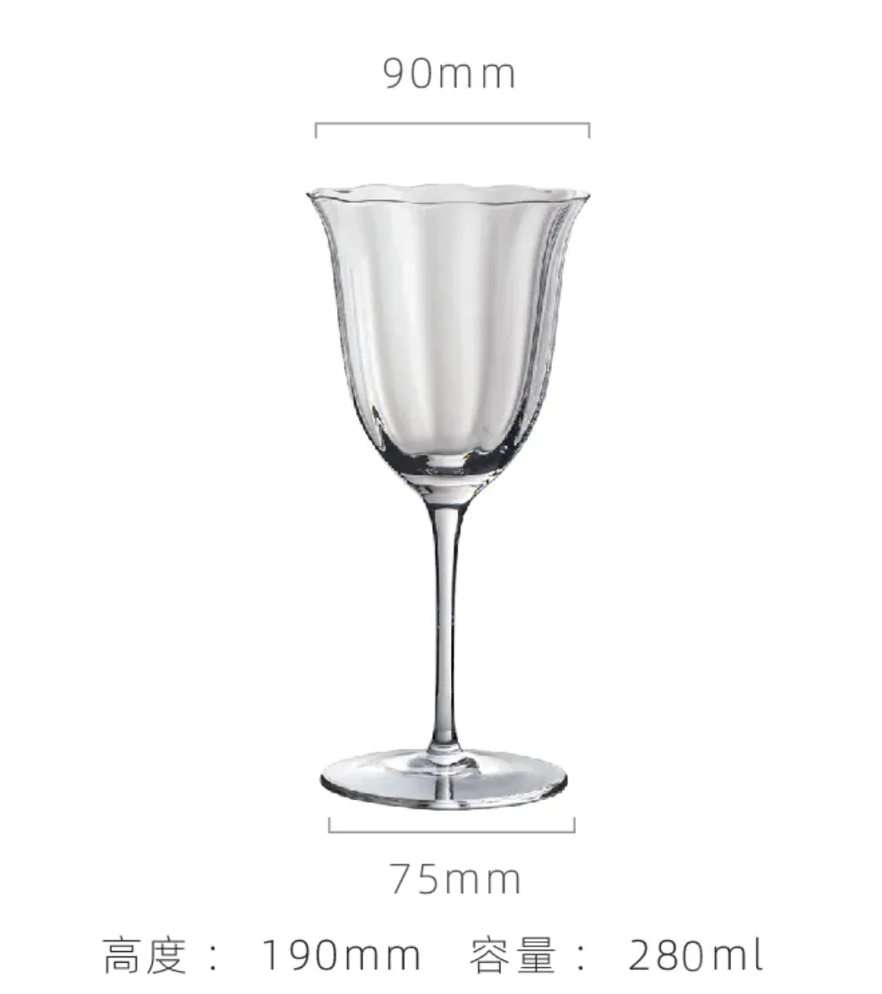 Luxury Crystal Wine Glass Rieworkes
