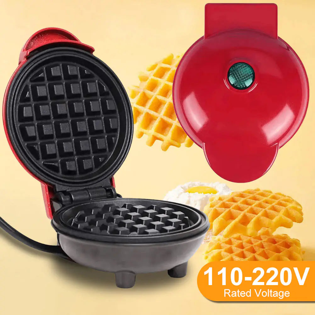 Electric Mini Waffles Maker Machine Rieworkes