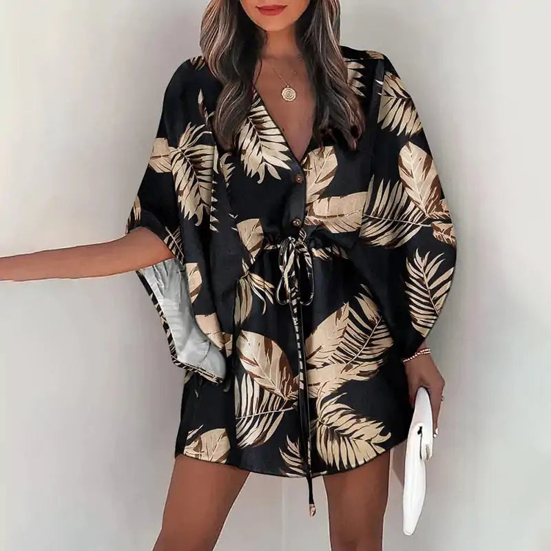 Vestido Mini de Yoga para Mulheres Rieworkes