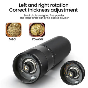 Electric Automatic Pepper And Salt Grinder Rieworkes