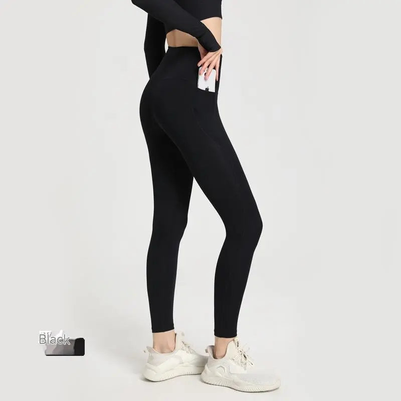 Double-Sided Sanding Workout Pants Mimarta