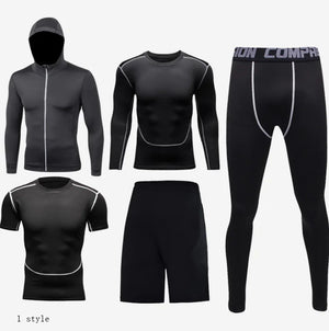 Men's Fitness Outfit Set for Gym and Running Mimarta